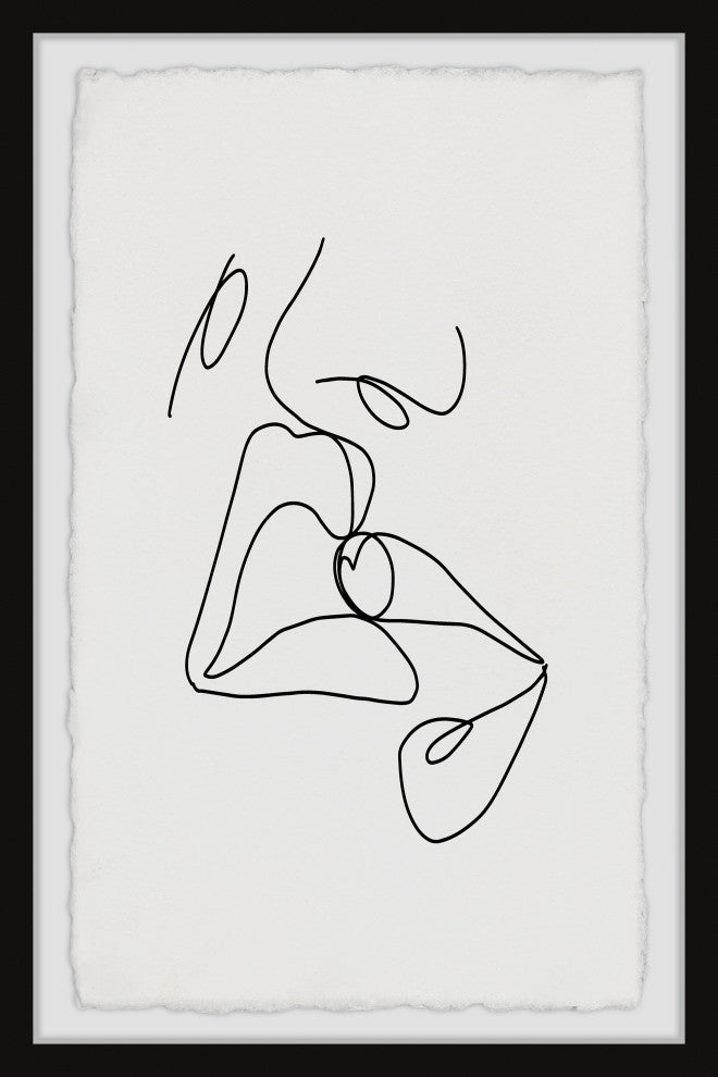 "Wise Decision" Framed Painting Print, 16x24