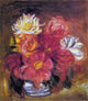 Pierre Auguste Renoir Dahlias, 20"x25" Wall Decal Print