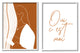 Oui C'est Moi French Woman Behind Palms,24 x 30