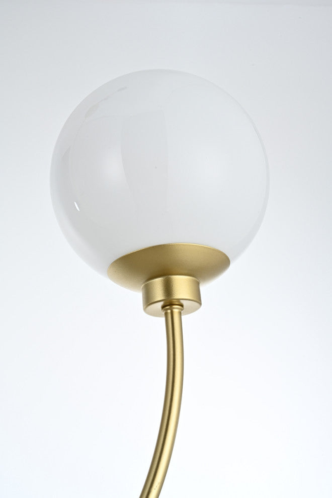 Living District Nyomi 36" Chandelier in Brass