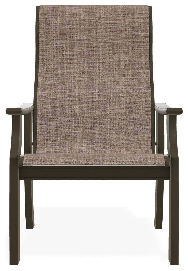 St. Catherine Sling Outdoor Armchair, Augustine Fennel/Beachwood