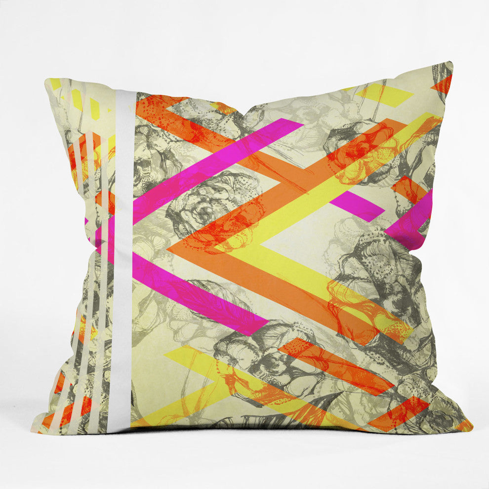 Pattern State Chevy Rose Outdoor Throw Pillow