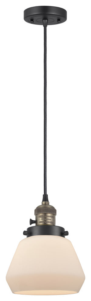 Innovations 201CSW-BAB-G171-LED 1 Light Pendant, Switch, Black Antique Brass