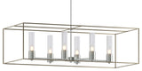 Portico Pendant, Vintage Platinum, Soft Gold Accent