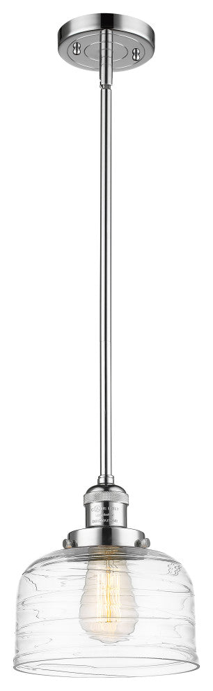 INNOVATIONS 201S-PC-G713-LED 1-Light Mini Pendant Polished Chrome