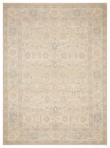 Priya PRY-05 Natural/Blue 9'3"x13' Area Rug