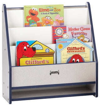 Rainbow Accents Toddler Pick-a-Book Stand - Navy