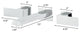 ZLINE Wall Mount Faucet, Chrome, BLS-BFW-CH