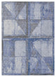 Machine Washable Indoor/Outdoor Chantille ACN1875 Denim 5' x 7'6" Rug