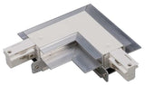WAC-Lighting W Track, Recessed L Connecter, Earth Right, White