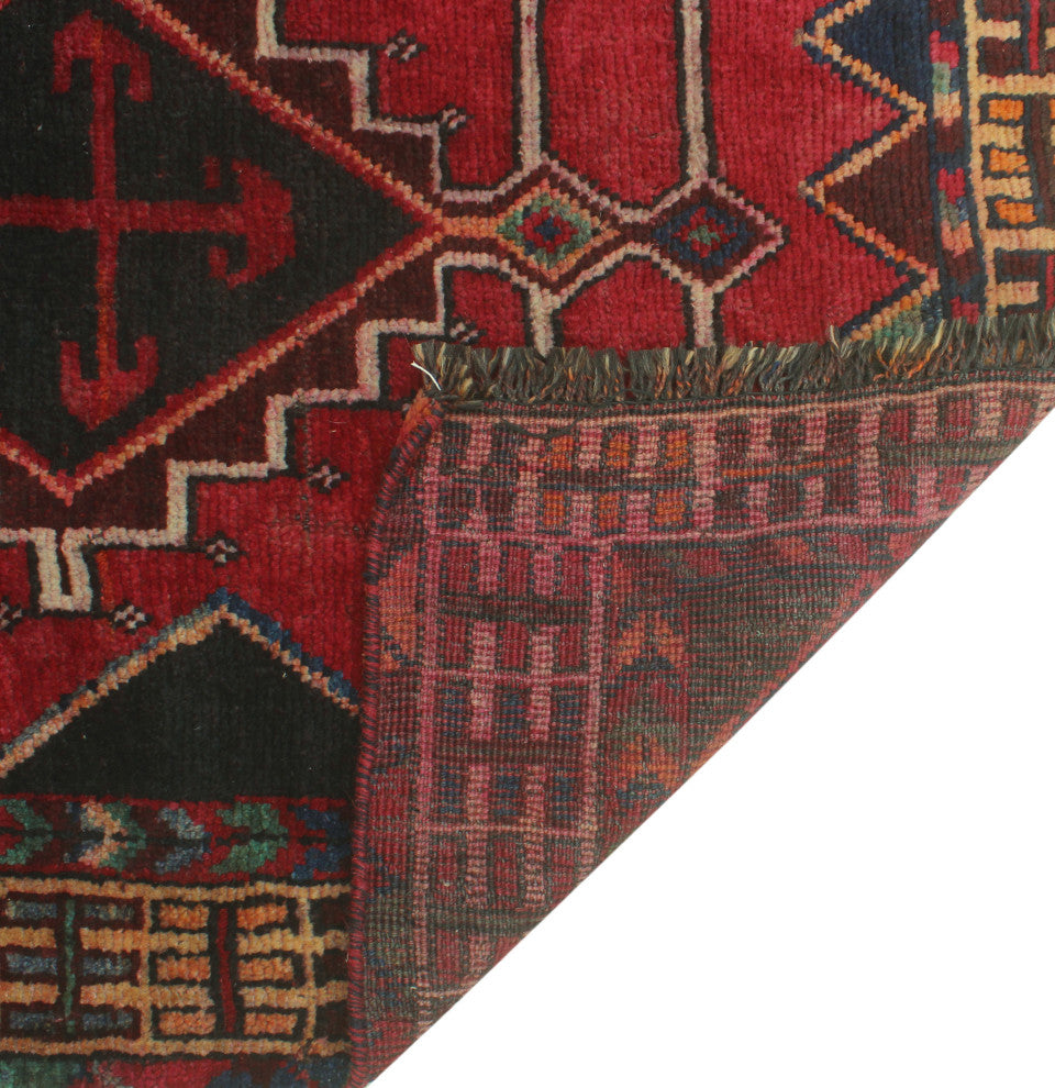 Semi-Antique Dilhan Red Runner