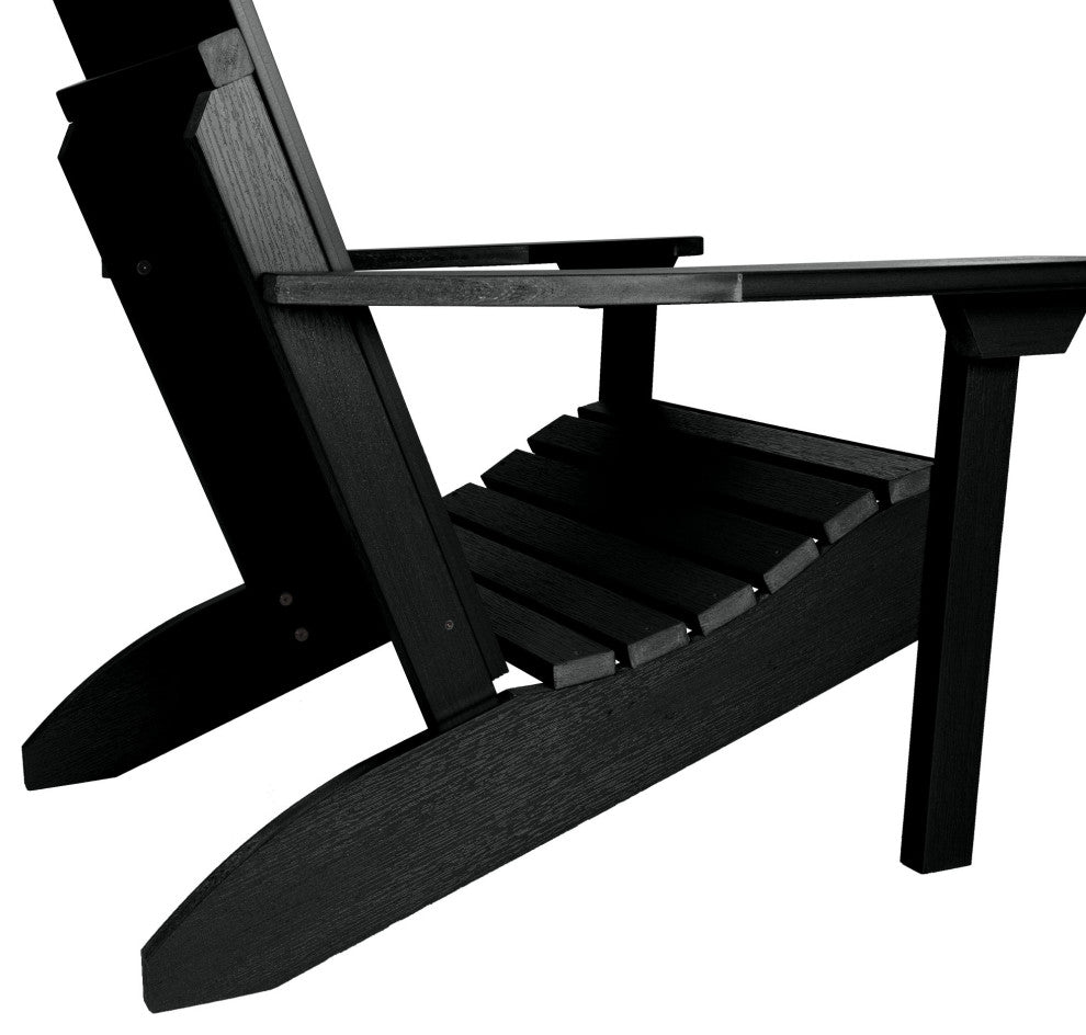 Classic Walden Adirondack Chair, Black
