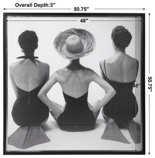 Uttermost Ladies' Swimwear, 1959 Fashion Print