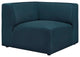 Modway Mingle Corner Sofa, Blue