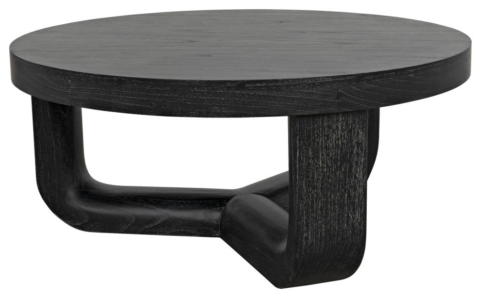 NOIR Furniture - Joel Coffee Table, Cinder Black - GTAB1042CB