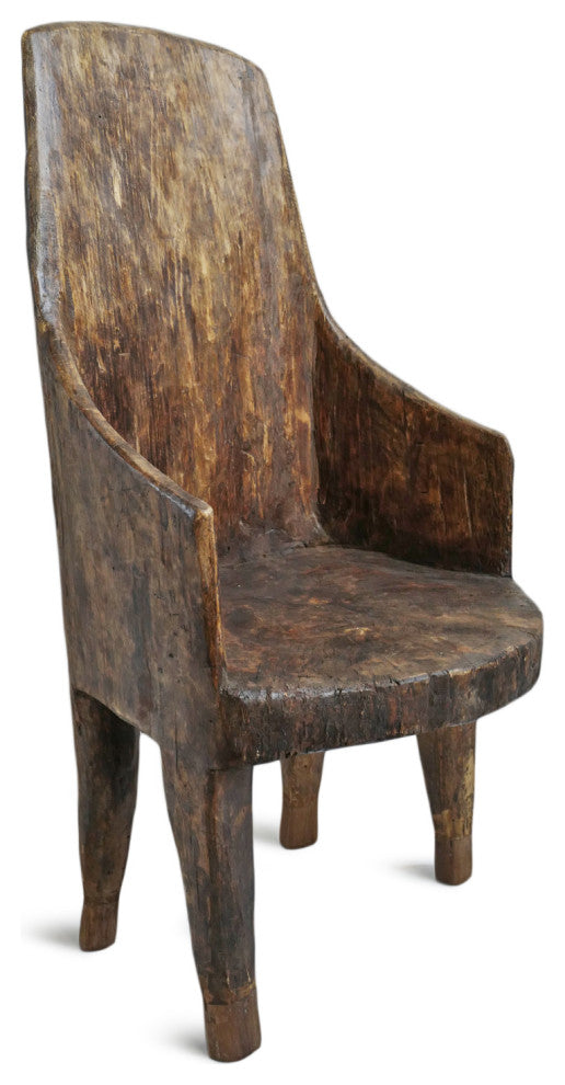 Consigned Vintage Naga Tribe Chair 13