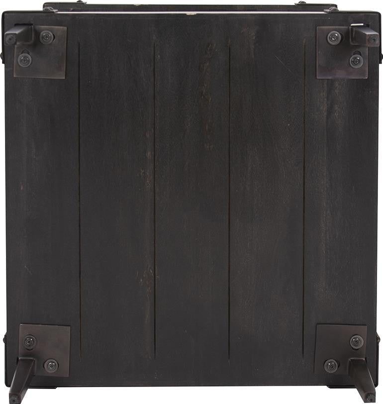 Traditional Avenue Side Table, Mango Wood