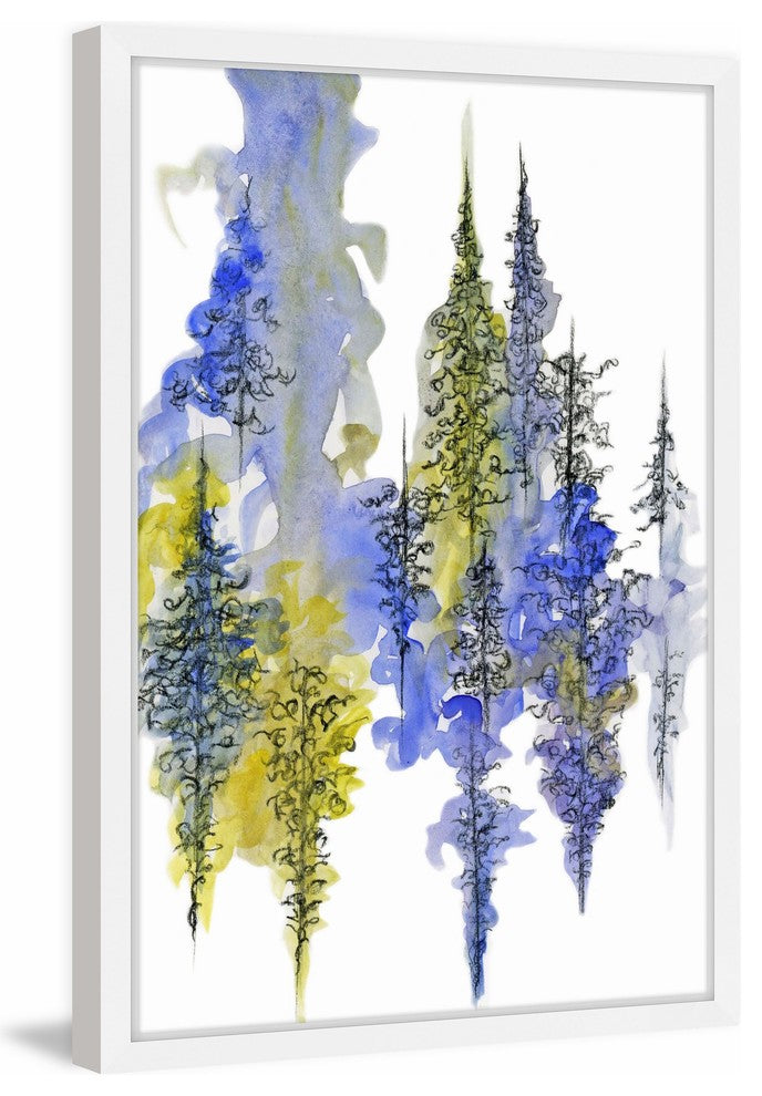 "Mystical Forest" Framed Painting Print, 24x36