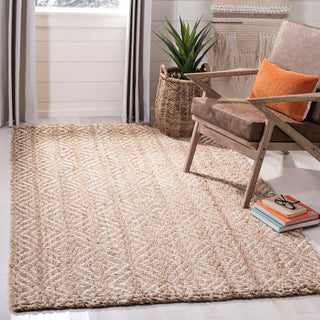 Safavieh Natural Fiber Collection NF185 Rug, Natural/Ivory, 5' X 8'