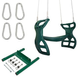 Swing Set Stuff Glider with Rope Kit Green
