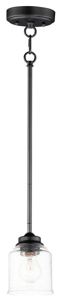 Maxim Acadia 1-Light Pendant 91260CDBK, Black