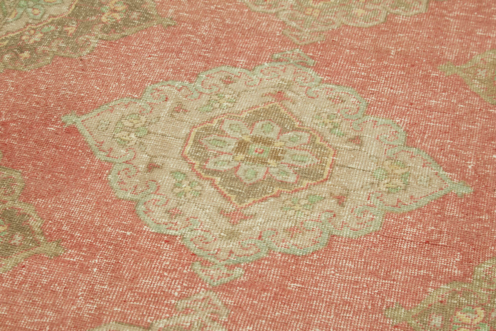 Rug N Carpet - Handwoven Turkish 4' 8" x 12' 0" Contemporary Runner Rug