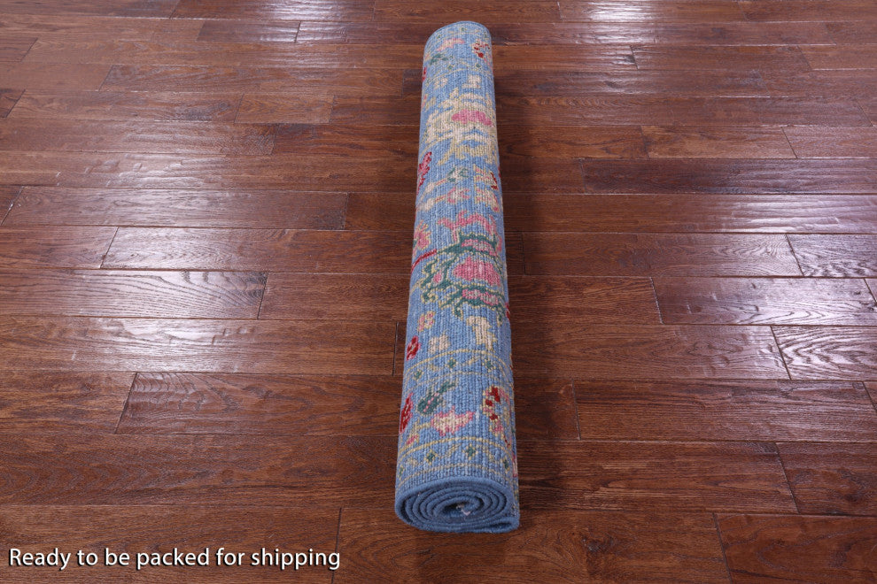 4' 2" X 6' 5" Turkish Oushak Handmade Rug - Q15331