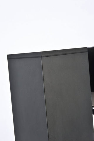 Elegant Lighting LDOD4041 Raine 8" Tall Outdoor Wall Sconce - - Black