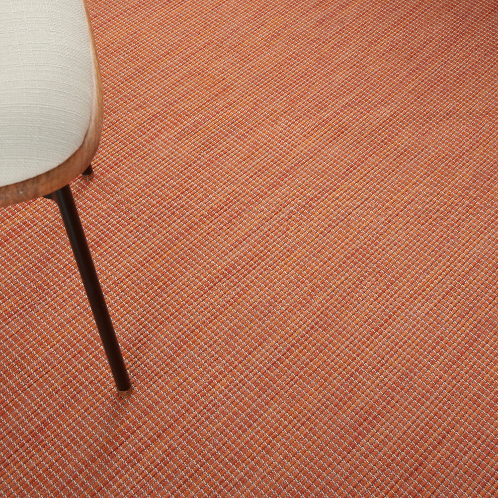 Nourison Positano Contemporary Area Rug, Terracotta, 3'x5'