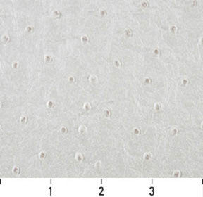 Pearl Raised Emu Look Faux Leather Vinyl By The Yard