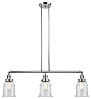 Innovations Lighting 213-Pn-S-G182-Led 3 Light Dimmable Led Island Light