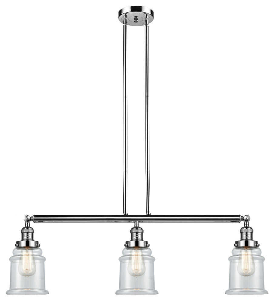 Innovations Lighting 213-Pn-S-G182-Led 3 Light Dimmable Led Island Light