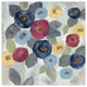 "Winter Flowers III" Digital Paper Print by Silvia Vassileva, 38"x38"