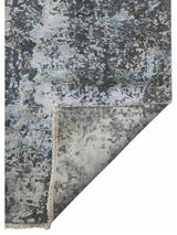 Zenith Area Rug, Gray and Blue, 9' x 12', Abstract