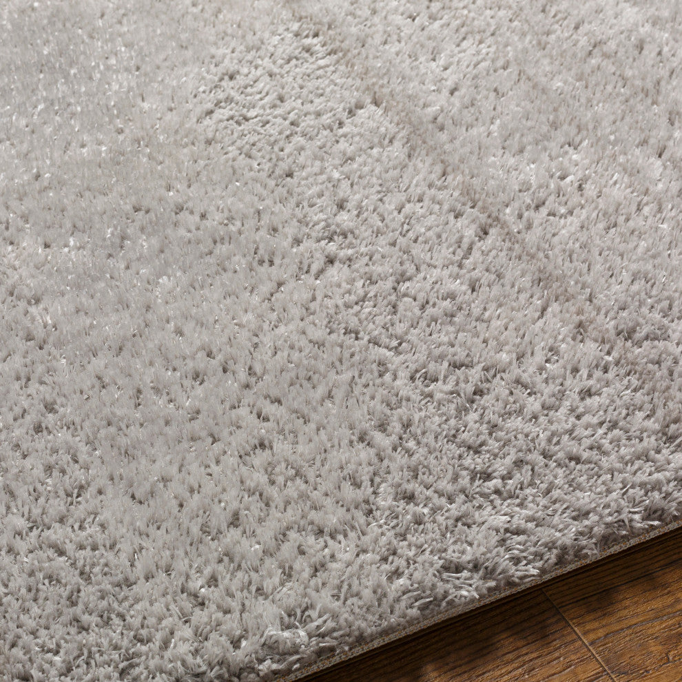 Cloudy shag CDG-2303 Gray Machine Woven 7'10" x 10' Rug