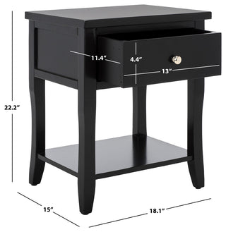Safavieh Coby End Table, Black