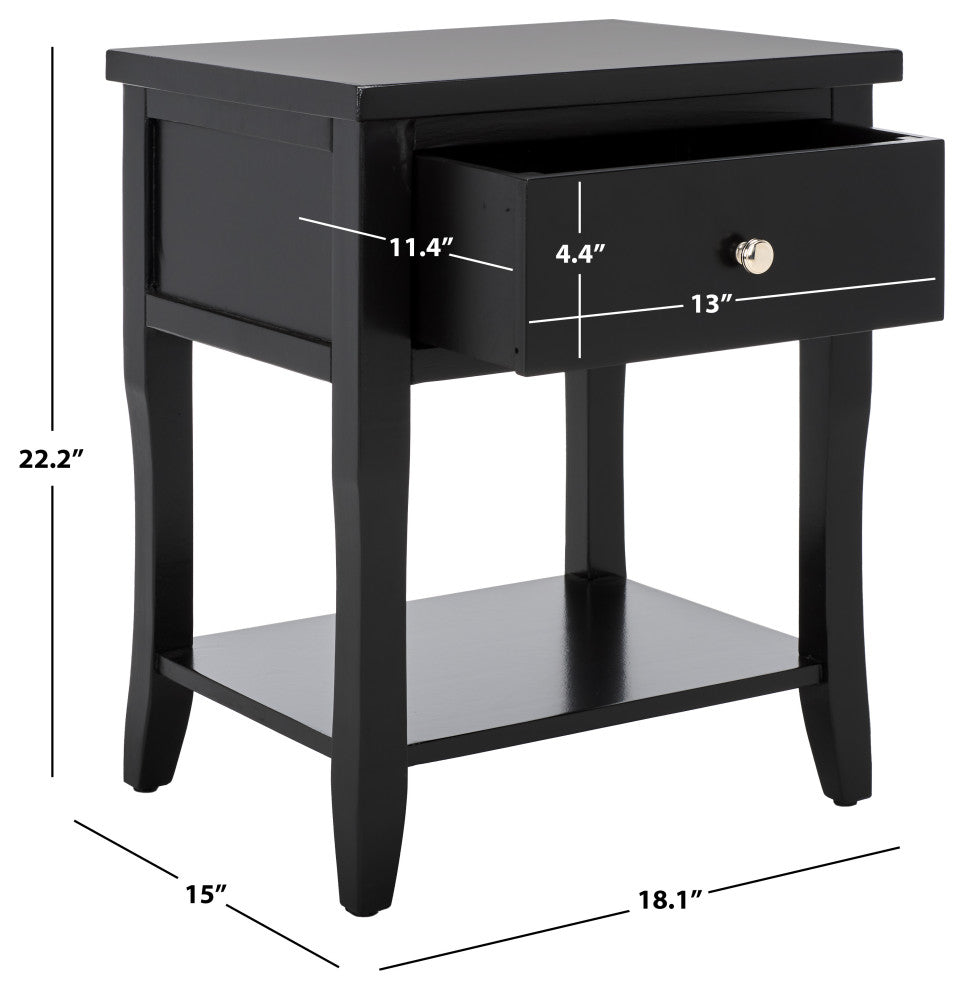 Safavieh Coby End Table, Black