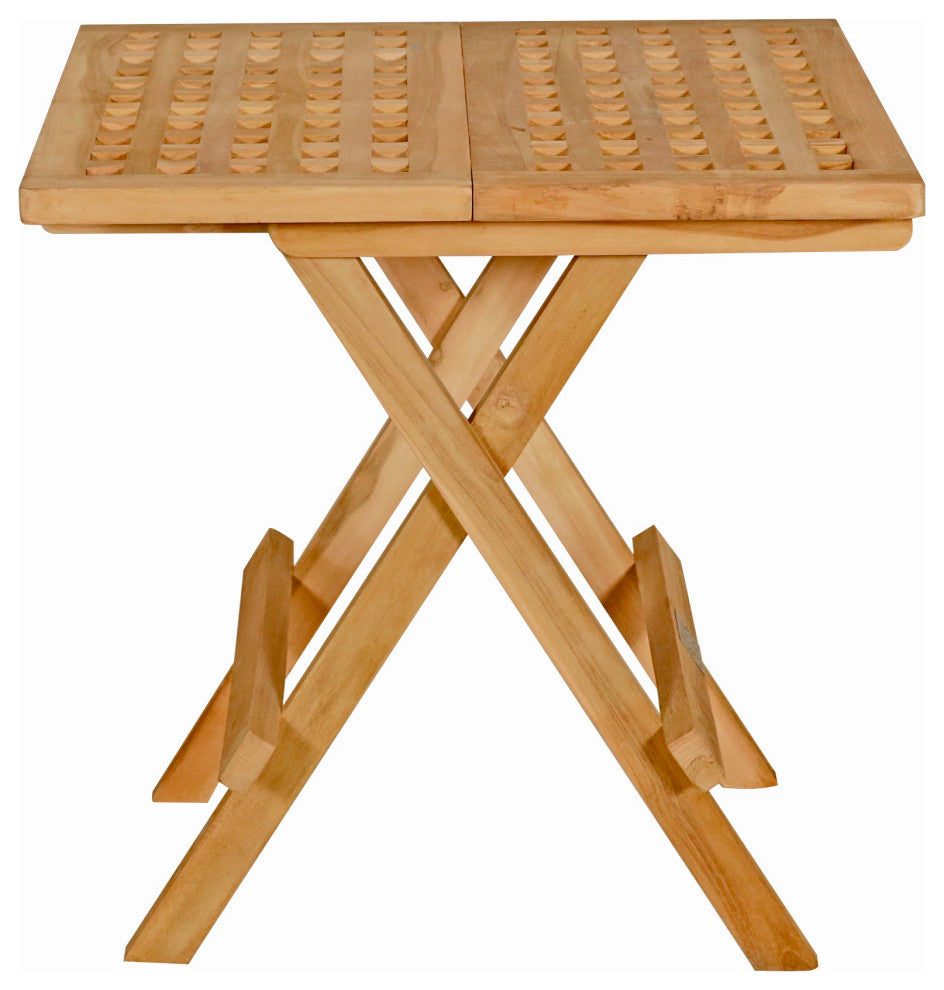 Seven Seas Teak Square Folding Picnic/Side Table