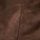 Wanda Traditional 8 Foot Suede Bean Bag, Cover Only, French Roast Brown