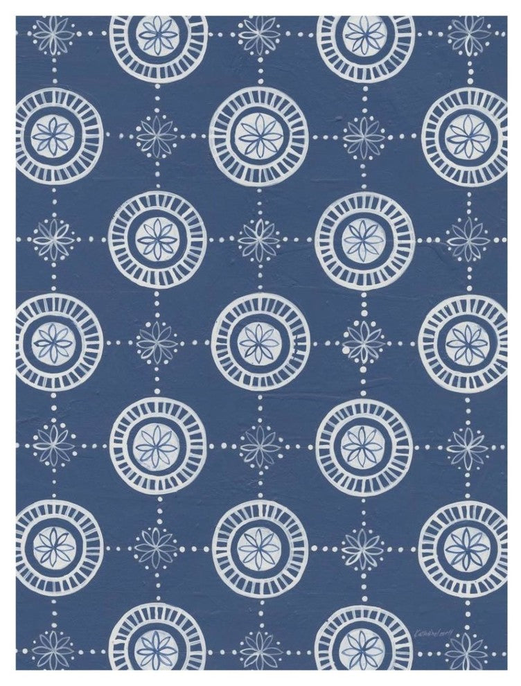 "Sunny Designs II" Digital Paper Print by Kathrine Lovell, 32"x42"