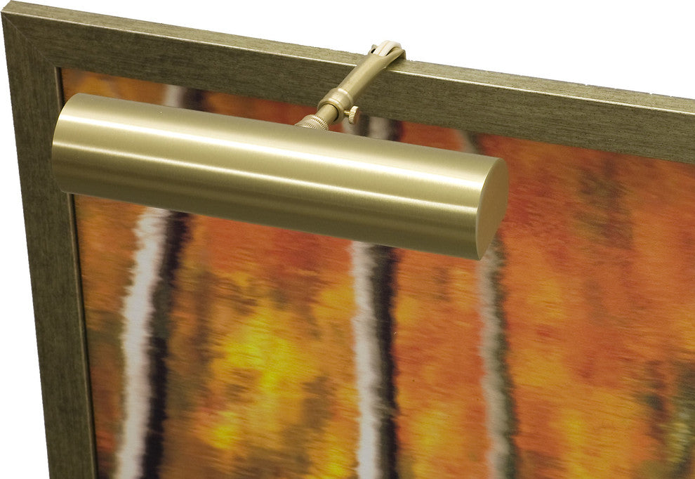 Classic Contemporary Picture Light, Polished Brass