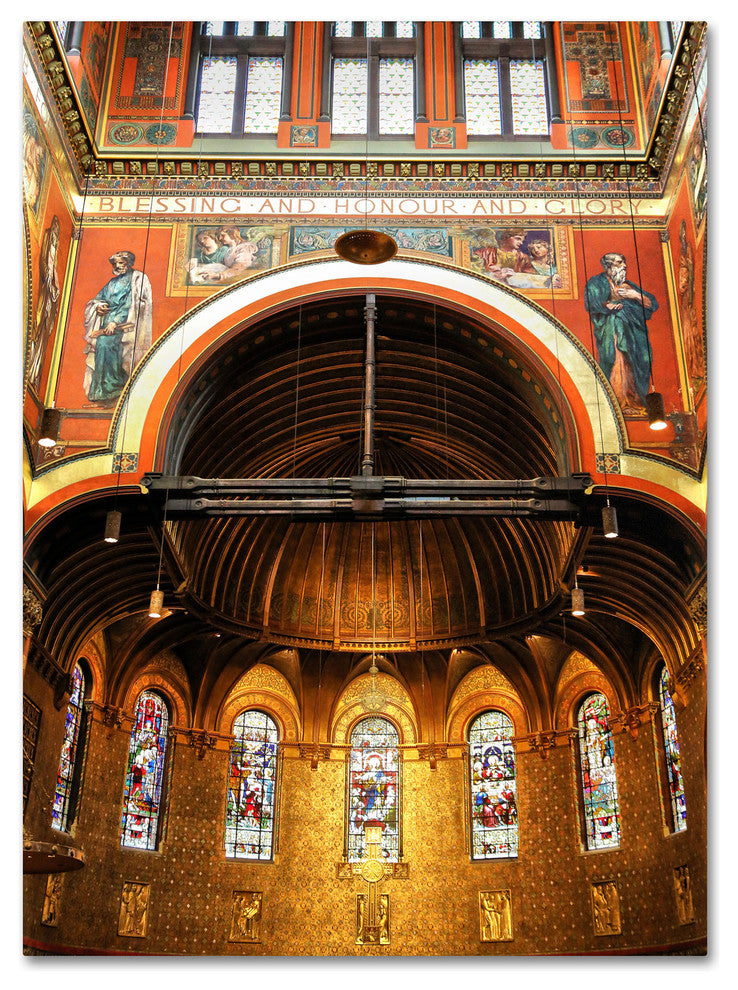 'Trinity Church' Canvas Art by CATeyes