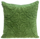 Parkland Collection Cristal Olive Throw Pillow, Square