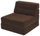 Tri-fold Folding Chair Convertible Sleeper Bed Chair