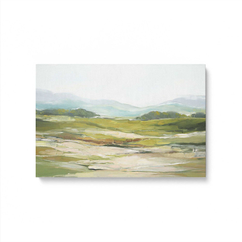 "Loyal Daydreamers" - A Serene Valley Scene for Modern Home Decor