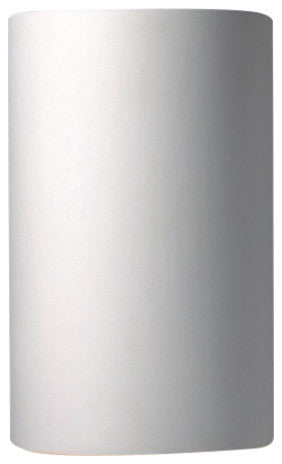Ambiance Small Cylinder, Closed Top Wall Sconce, Bisque, Dedicated LED
