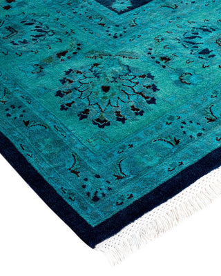 Fine Vibrance, One-of-a-Kind Hand-Knotted Area Rug Purple, 8'3"x10'5"