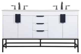 Elegant Lighting VF48860DM Eugene 60" - White