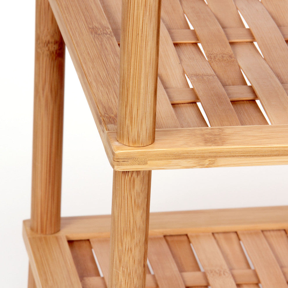 5 Tier Bamboo Shoe Rack