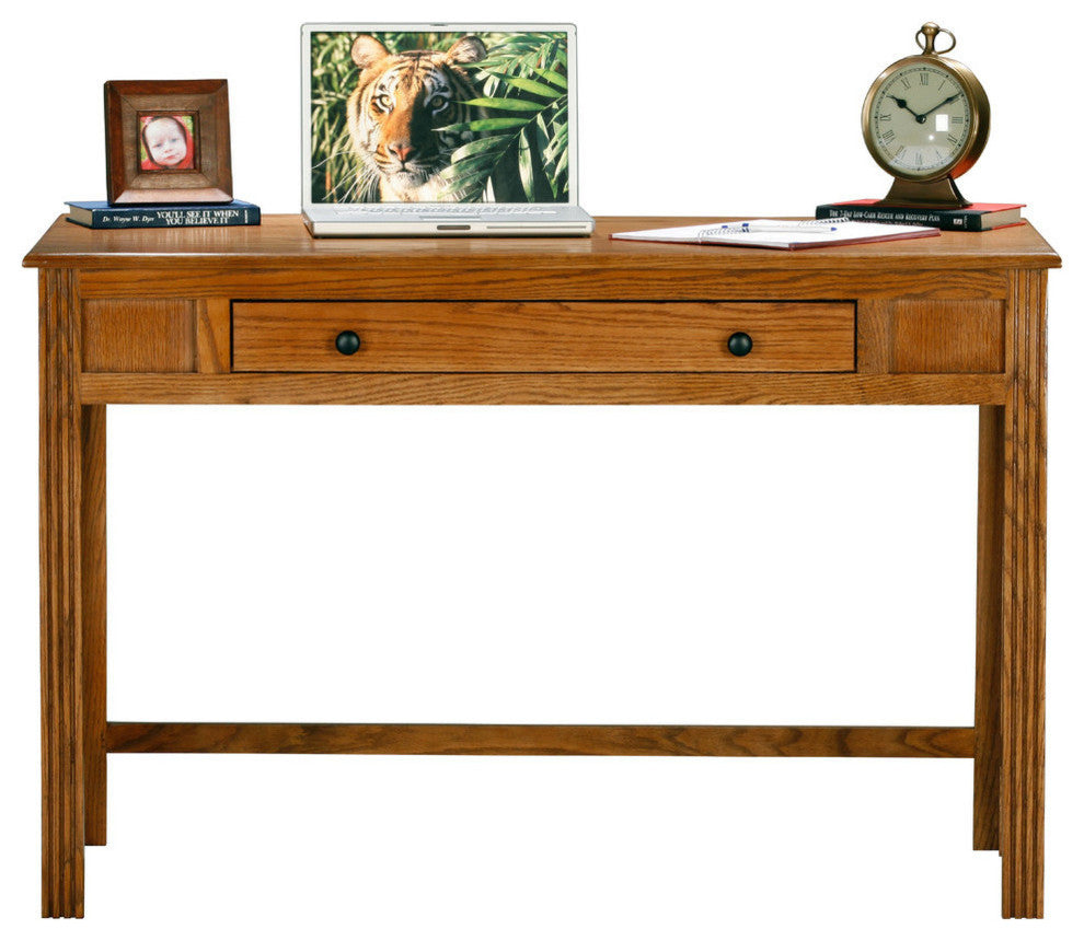 Eagle Furniture Oak Ridge Writing Desk, Unfinished